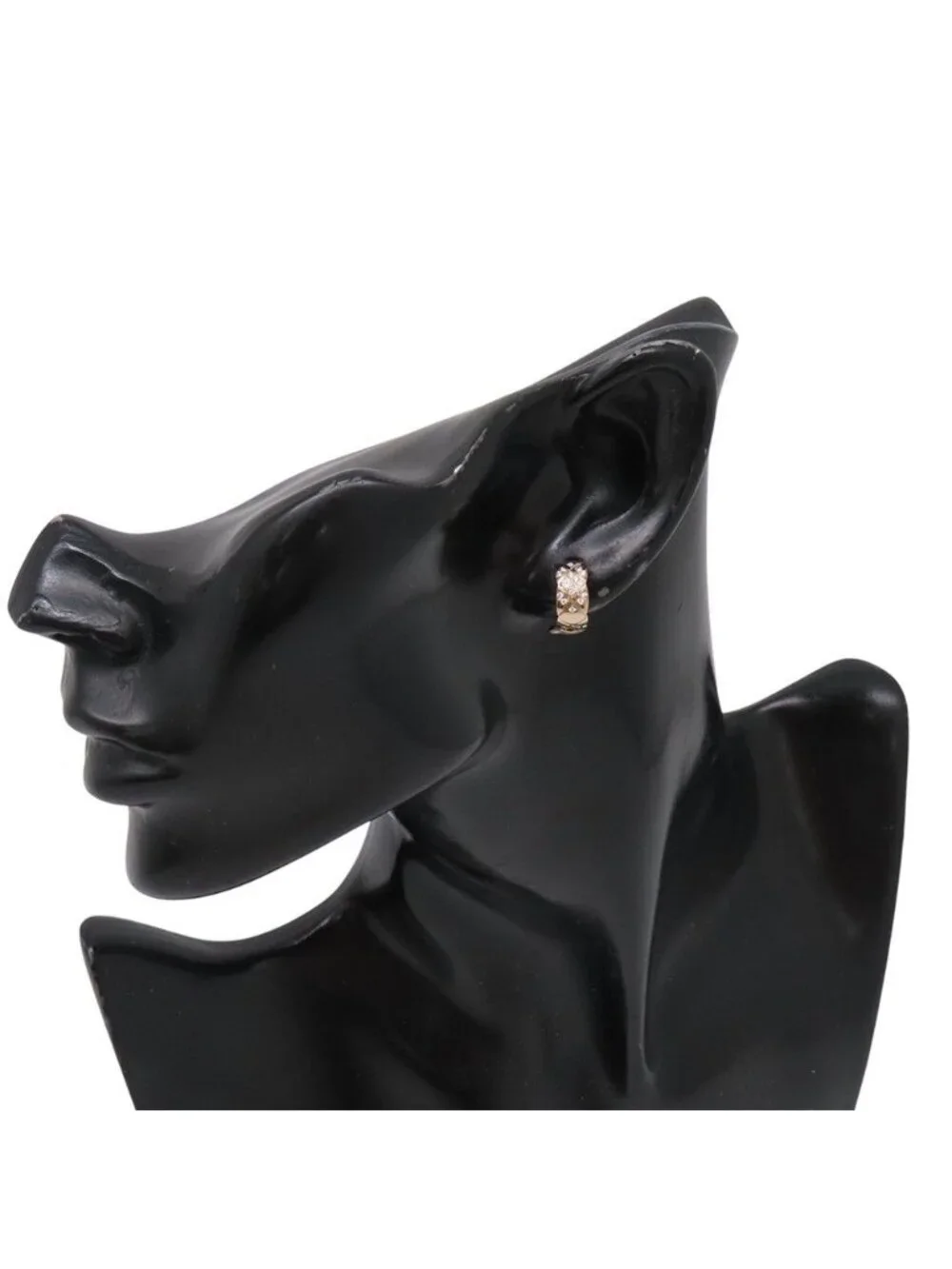 Chanel Earrings Coco Crush Collection Diamond Total 18k Pink Gold